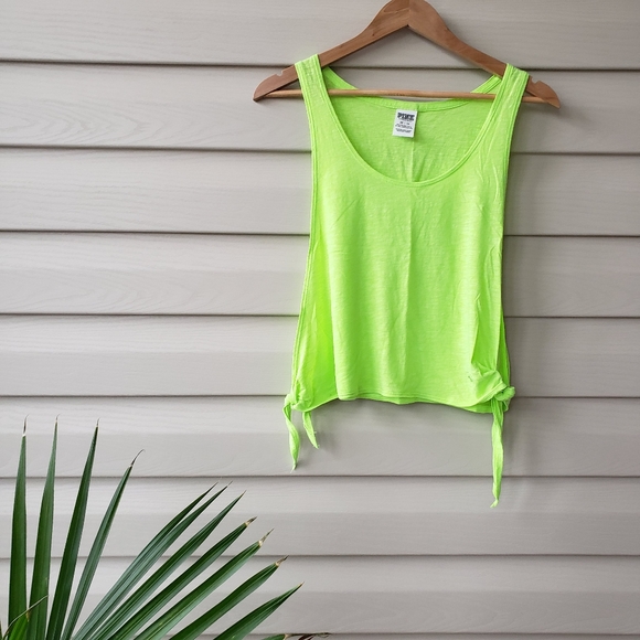PINK Victoria's Secret Tops - Victoria's Secret Opened Side Muscle Tank XS